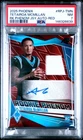 2025 PANINI PHOENIX PHENOM JERSEY AUTO RED TETAIROA MCMILLAN ROOKIE /99 PSA 7