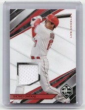 2022 Panini Chronicles #LS-SO Shohei Ohtani Limited Swatches