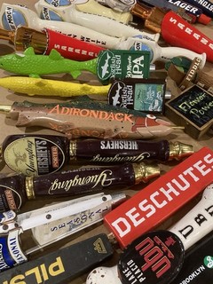 Tap Handles Lot of 22!! FIDDLE DOGFISH SAM ADMS BLUEMOON ETC. WoW Collection!