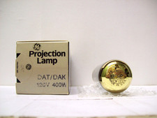 DAT/DAK 400W 120V Projection Projector Lamp Bulb GE AVG 25-HOUR LAMP