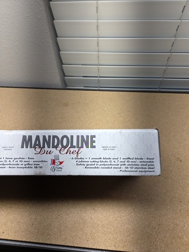 BRON COUCKE Professional Grade Mandoline Slicer Stainless Steel / Made in France - Picture 4 of 6