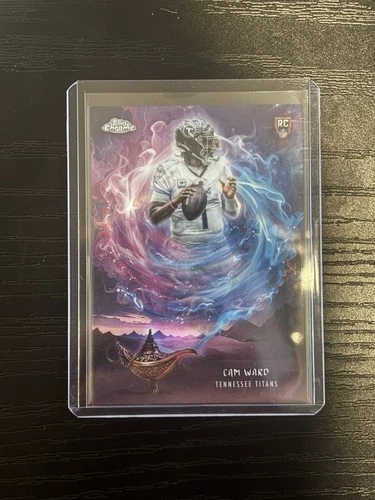 2025 Topps Chrome Cam Ward Base (RAW)