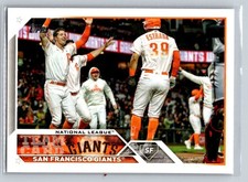2023 Topps #173 San Francisco Giants Team Card