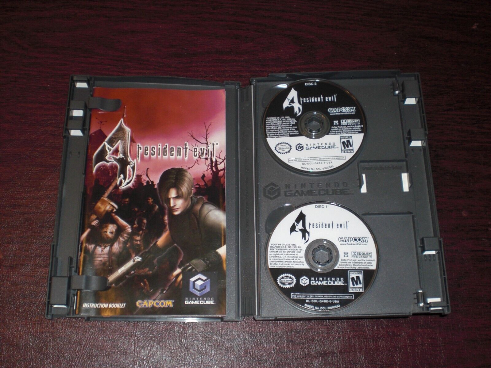 MINT DISC / COMPLETE* Resident Evil 4 Game for Nintendo Gamecube Console  TESTED 13388200177