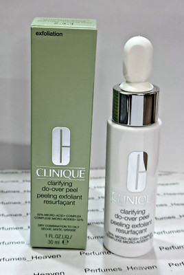 Clinique Clarifying Do-Over Peel Peeling Exfoliant 1oz / 30 ML  Fresh 2023
