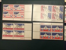 ICOLLECTZONE US C87-90 Plate Blocks in new mounts  VF NH #1