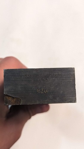 Lot 4 Parallel 2 x 1 x 12 Bars Block Machinist Brown Sharpe 920 Taft Pierce USA - Picture 10 of 12