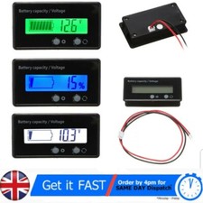 12V-48V Indicator Battery Capacity Voltage Tester LCD Display Lead-acid Monitor