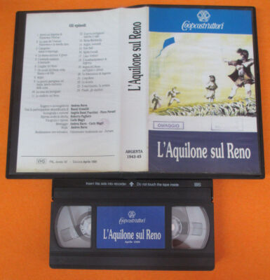 VHS Film Der DIENER AM RENO 1995 COOPBUSTRUCTORI Silber Eisen (F179*) keine DVD