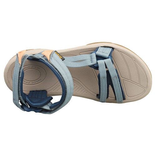 Teva Terra Fi Lite Womens Blue Walking Sandals - 5 UK - Picture 7 of 8