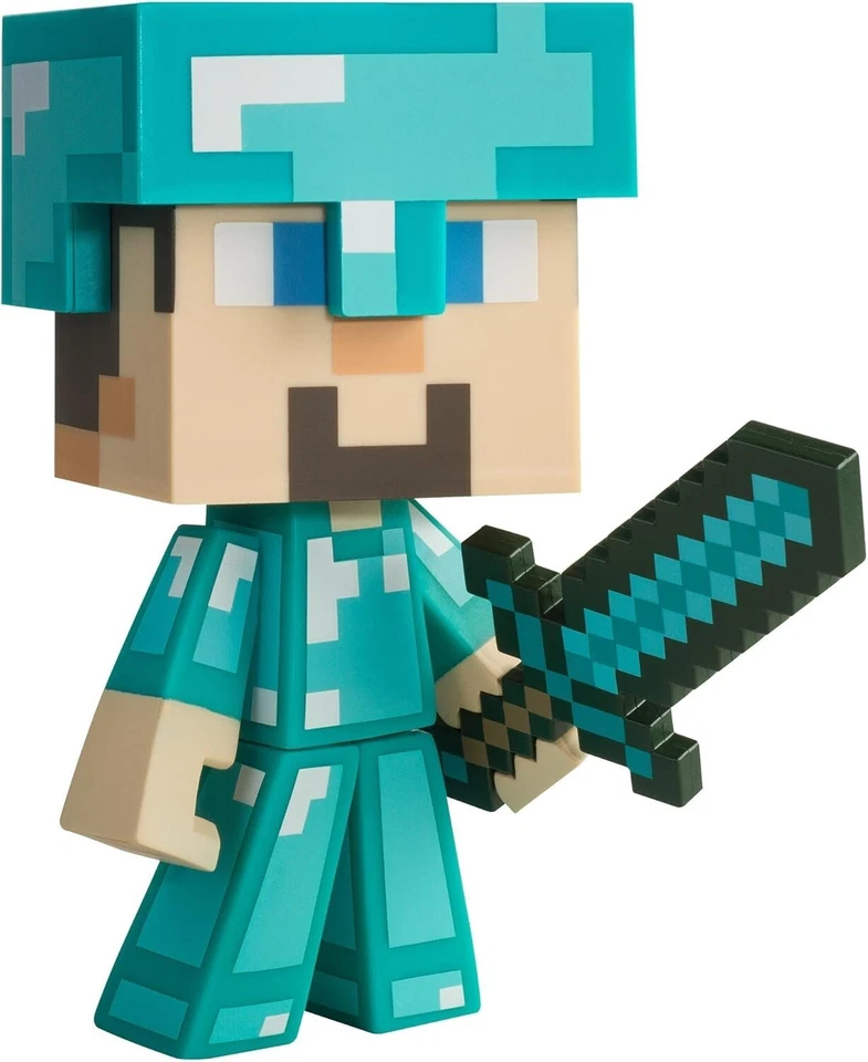 Minecraft Steve Vinyl 6 inch Action Figure - Jinx - A Minecraft Movie Steve - Image 2 of 3