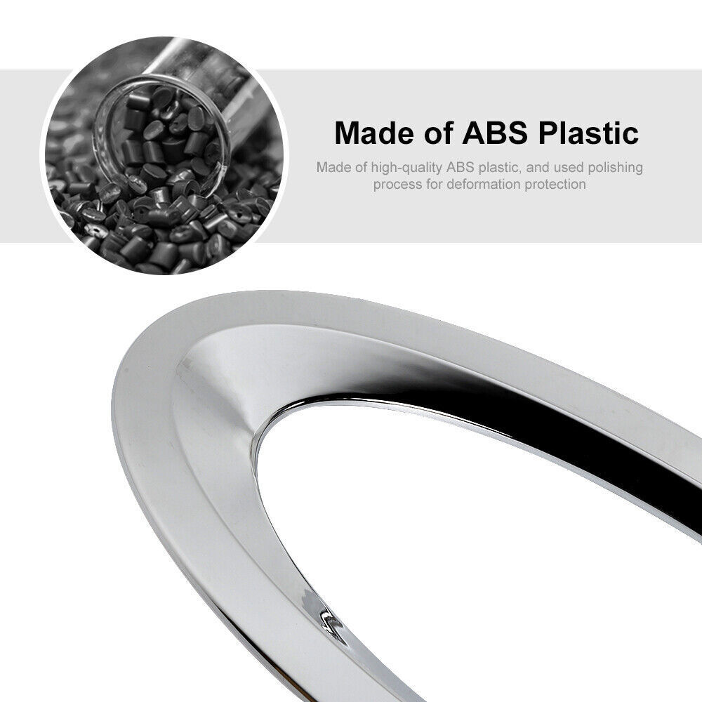 Rear& Front Grille Logo Emblem Badge Cover Trim With Camera For - Foto 2