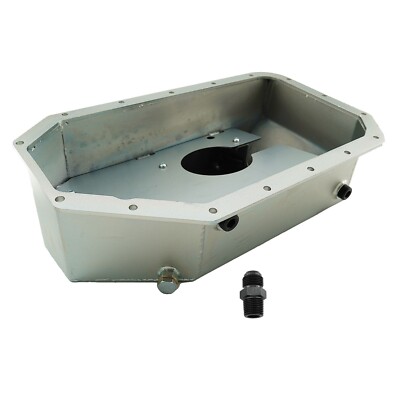 Notched Baffled Turbo Oil Pan 10AN K Swap K20 K24 DC2 Integra Prelude EP3 CRX EF