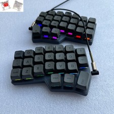 Corne V4 Split Keyboard RGB Hot Swap Wired Ergonomic Mechanical Keyboard VIAL