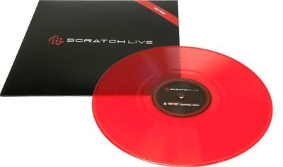 Serato Scratch Live 2nd Ed. Rane DVS Control Vinyl 1x12'' DJ Record, Red Sealed!