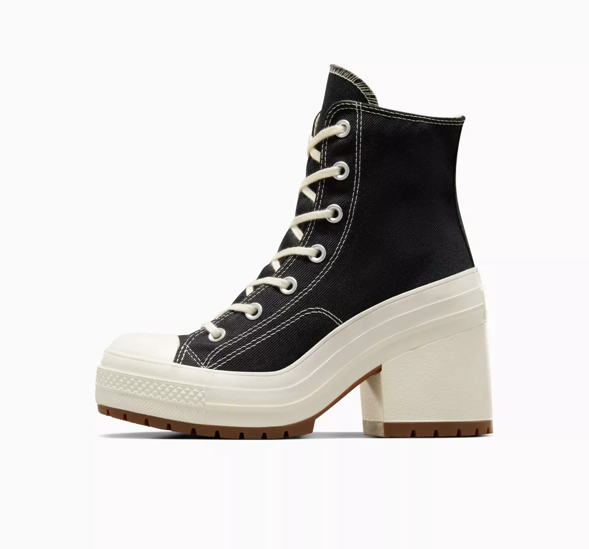 Converse Chuck 70 De Luxe Heel Black Egret Egret eBay