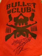 WWE DOC GALLOWS HAND SIGNED RING WORN PRO WRESTLING SHIRT CHOOSE from 9 In Stock