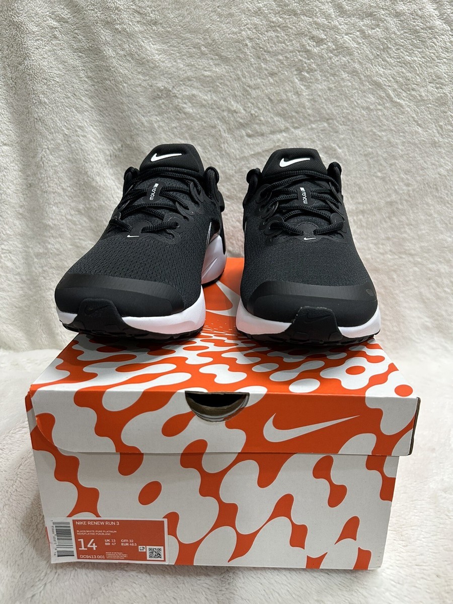Nike Renew Run 3 shoe DC9413-001 men size 14 New Fast ship | eBay