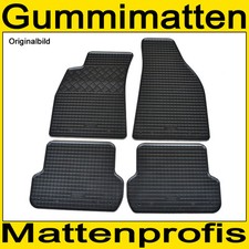 Gummimatten Gummifußmatten 4-tlg für Seat Exeo + Exeo ST ab Bj.12/2008 - heute H