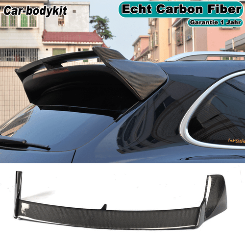 Alerón de carbono alerón de techo labio alerón trasero para Porsche Cayenne 15-17 - Imagen 1 de 11
