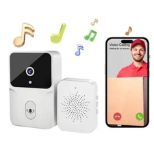 Smart Wireless WiFi Video Doorbell Phone Door-Ring Intercom Security Camera Bell