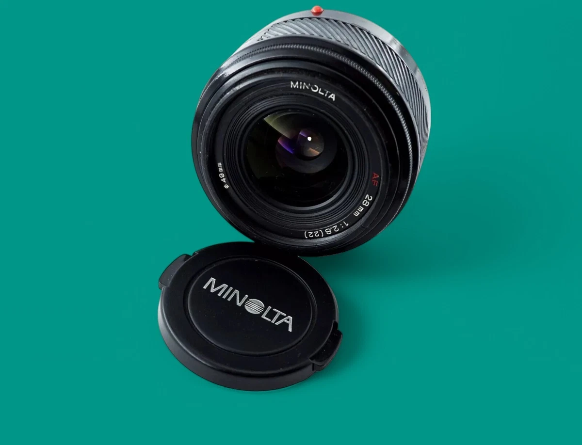 Minolta A-mount 28mm Focal Camera Lenses for sale | eBay