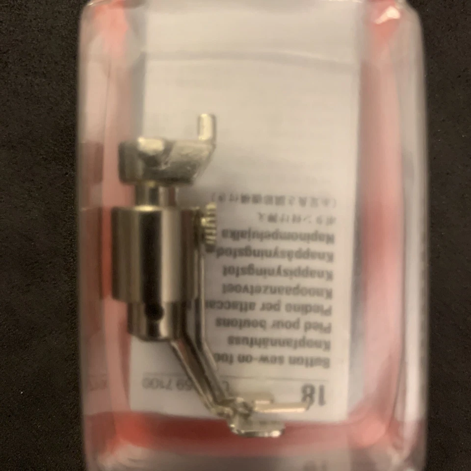 Genuine Bernina Button Sew-On Foot #18 - Old Style - Brand New!!! - Image 2 of 4