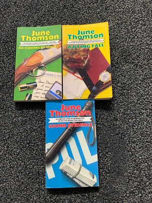 June Thomson bundle of Three pb Crime ( Sphere pb )