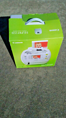 その他 Canon SELPHE ES30 Canon SELPHY ES30 Digital Photo Thermal Printer Open Box | eBay