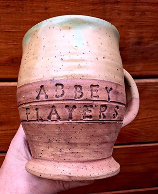 ABBEY PLAYERS BELMONT ABBEY COLLEGE North Carolina - Ceramic Mug THEATRE ACTORS