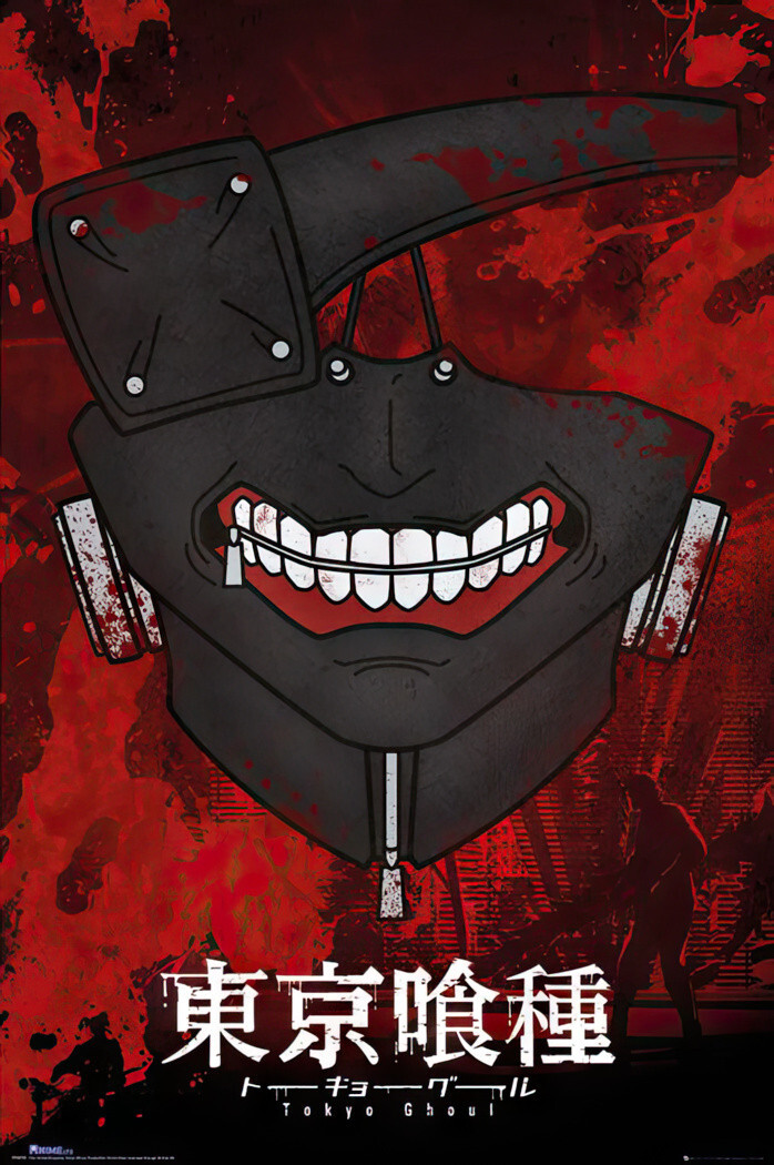 Tokyo Ghoul - Anime TV Show Poster (Mask) (Size: 24