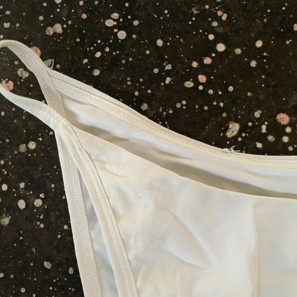 L*SPACE X REVOLVE Jay Bitsy Bikini Bottom White Swim Resort Beach Revolve S $75 - Image 3 of 4