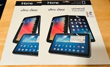 iHome Ultra Clear Universal Screen Protector 9-10" - IH-BL-T2310. Set of 2 Pcs.