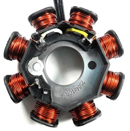 STATOR 49-150cc 4 tempos 8 bobinas 2 pinos em 3 pinos Jack para ETON Sport 50 + outros - Imagem 2 de 3
