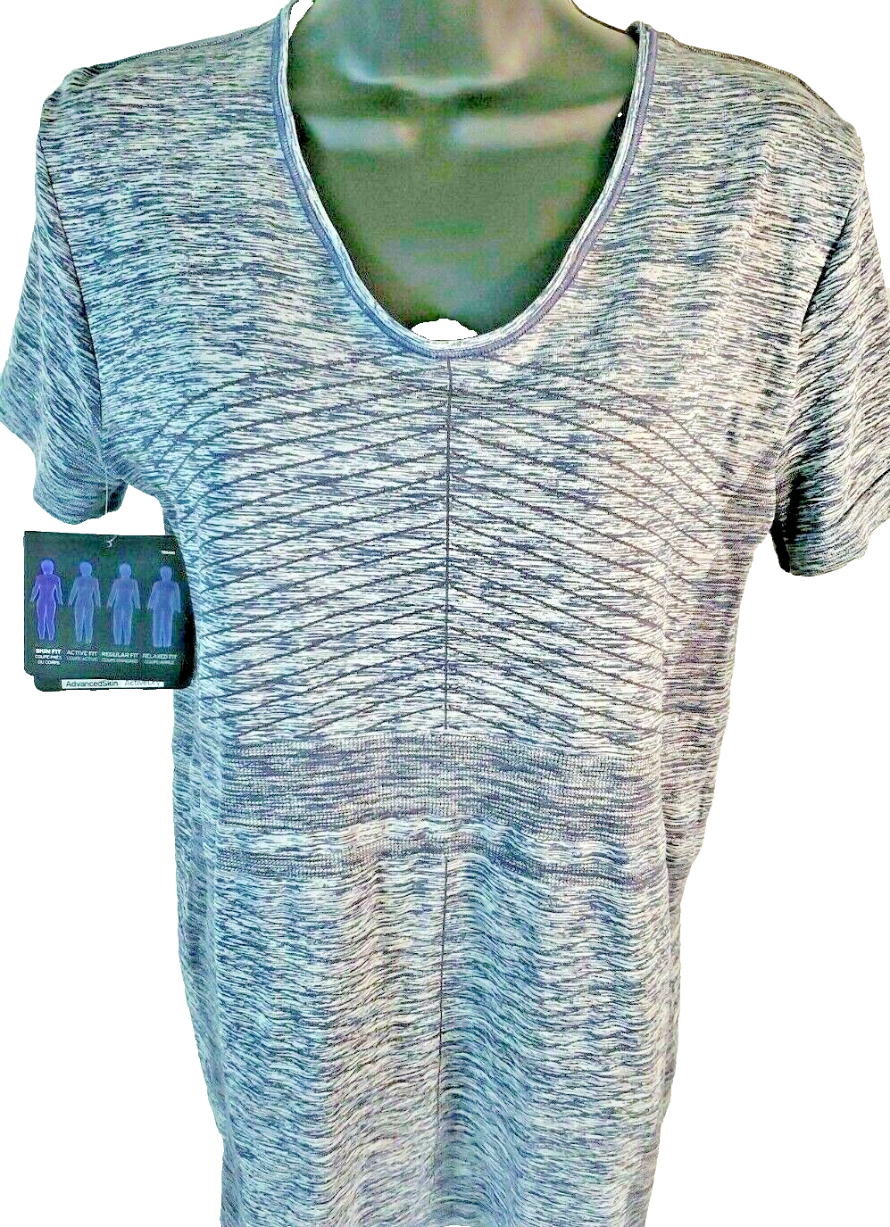 T shirt donna Salomon Elevate Move on maniche corte grafite nuova con etichette