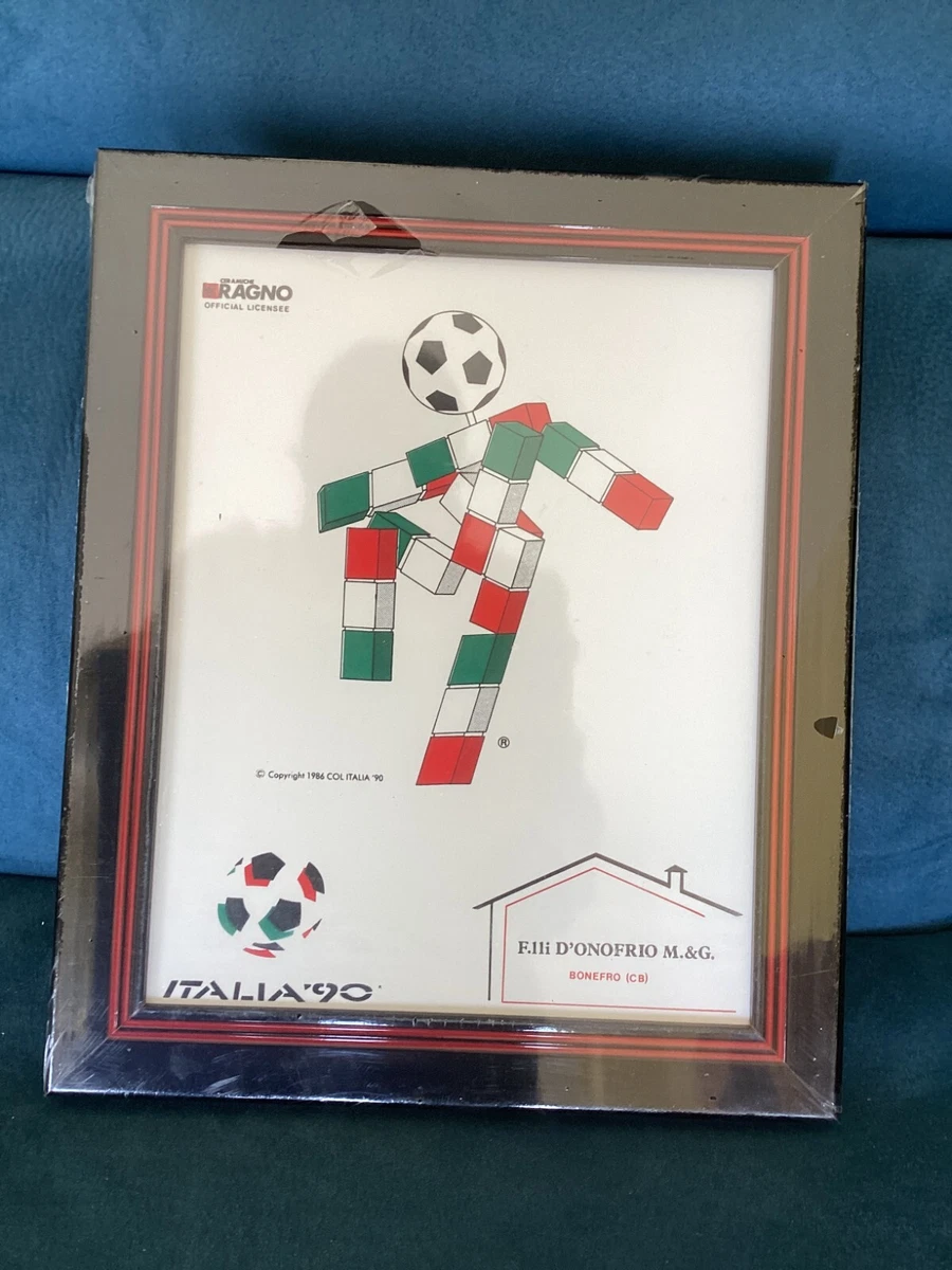 Ancienne Piastrella émaillée Ciao Italia 90 - Ceramiche Ragno - Fabriquée En Italie
