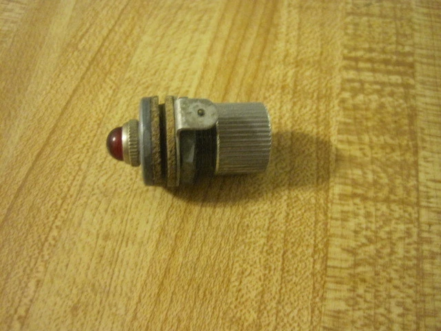  PANEL DE INSTRUMENTOS TABLERO MUY ANTIGUO LUZ HOT ROD SCTA AVIÓN MILITAR WARBIRD Foto 4 de 4