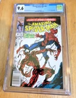 AMAZING SPIDER-MAN # 361 CGC 9.6 1992 White Pages Newsstand 1st App Carnage