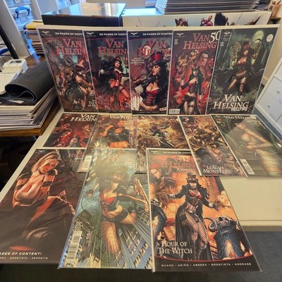 Van Helsing Comic Bundle Lot 13 Books Zenescope #50 Hellfire Hexed Bloodlust