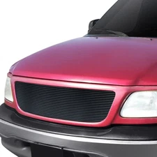 For Ford F-150 Heritage 04 APG 1-Pc Black 8x6 mm Horizontal Billet Main Grille