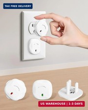 Outlet Covers Baby Proofing - 40 Pack Plug Covers Baby Proofing with Unique Rota