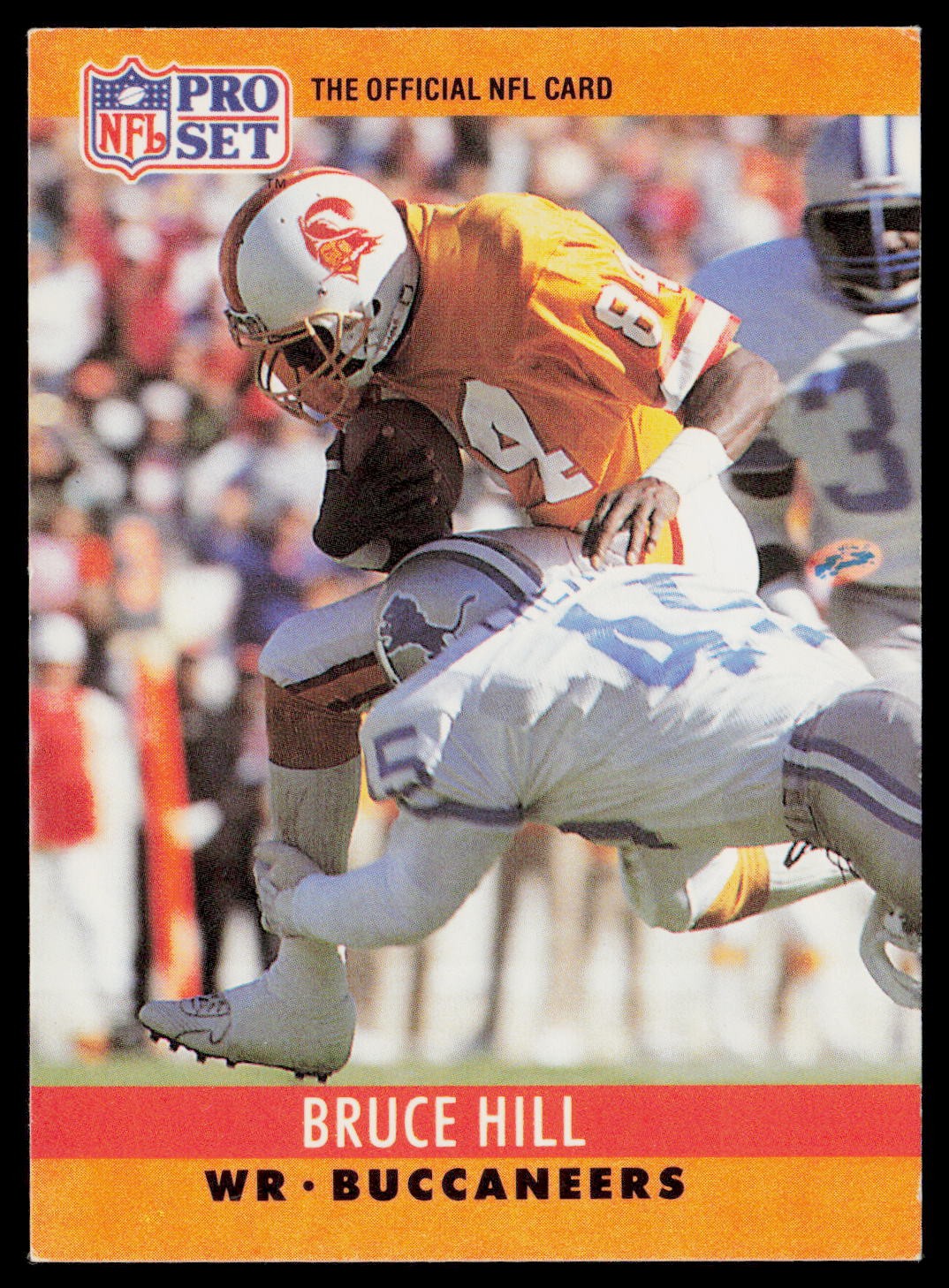 1990 Pro Set Bruce Hill #312