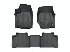 WeatherTech FloorLiner for 2023-2025 Jeep Grand Cherokee - 1st & 2nd Row, Black
