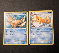 Pokémon Bamelin + Bojelin Evolution Set - Holiday Snowflake 2008 Promo German