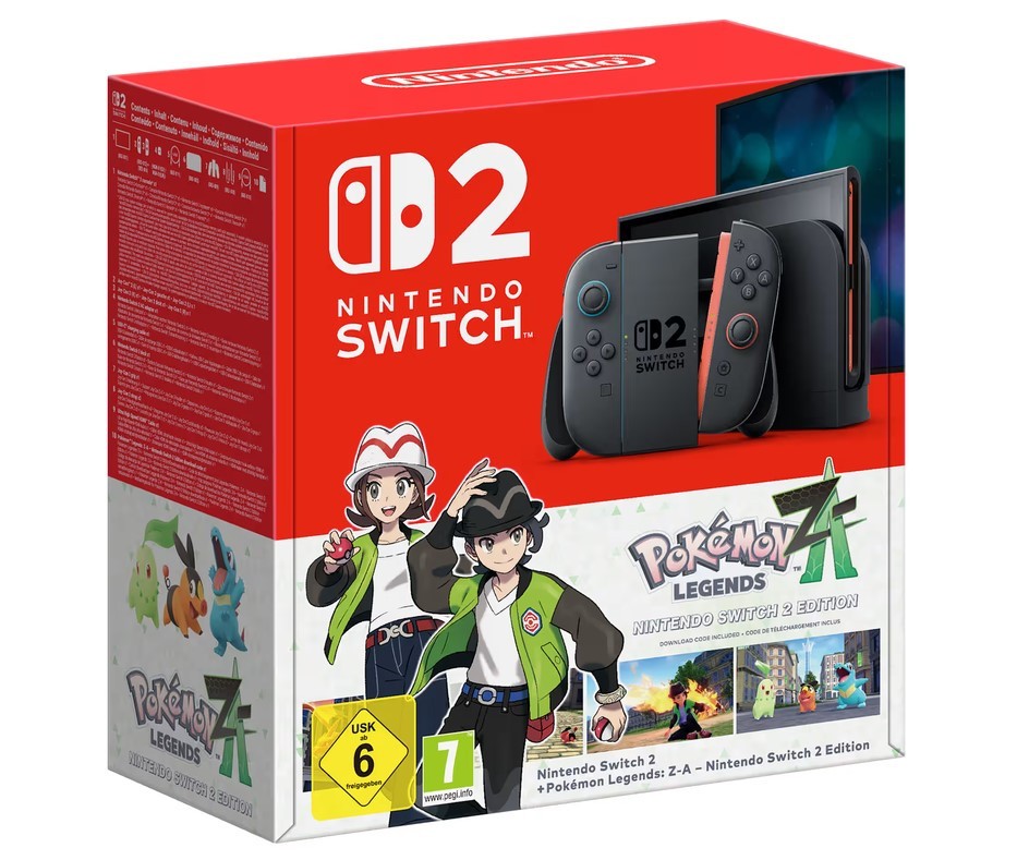 Nintendo Switch 2 Konsole + Pokémon-Legenden: Z-A NEU in OVP