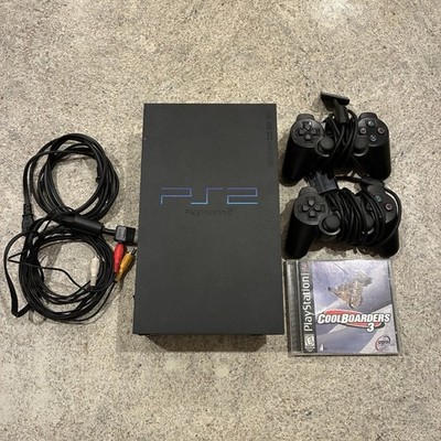 Sony PlayStation 2 SCPH-39001 Fat Console Tested Working Bundle PS2