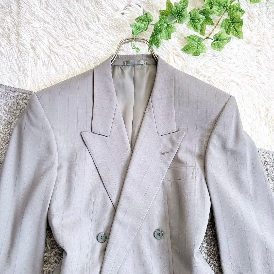 Old Dior Setup Suit Striped Pattern Double Button… - image 2