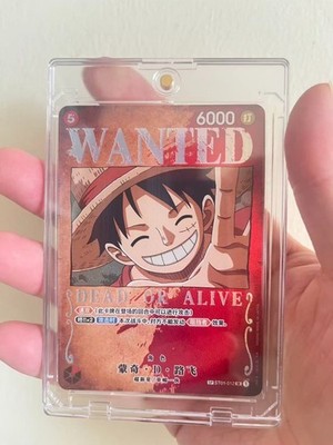 Monkey D. Luffy ST01-012 SR SP Wanted Mighty Enemies - ONE PIECE Card IN STOCK