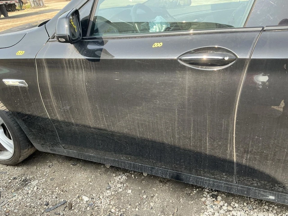 Driver Left Front Door Thru 06/30/12 Black 668 Fits 10-13 BMW 535i GT 852454 - Image 2 of 4