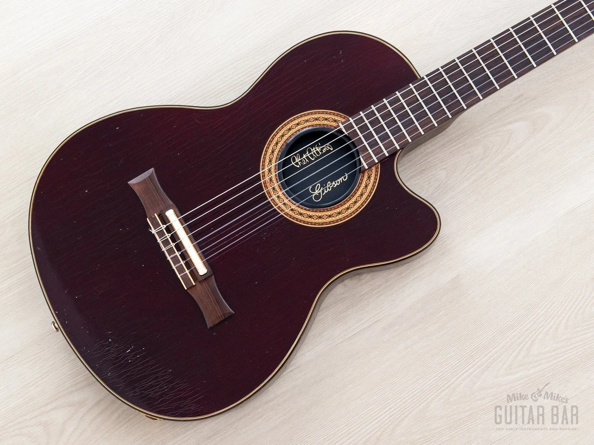 1997 Gibson Chet Atkins CE Classical Cutaway Acoustic Electric